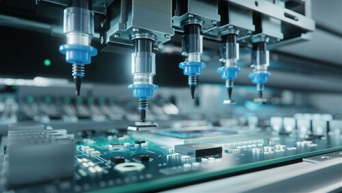 Pick-and-Place-Automation in Electronic Manufacturing